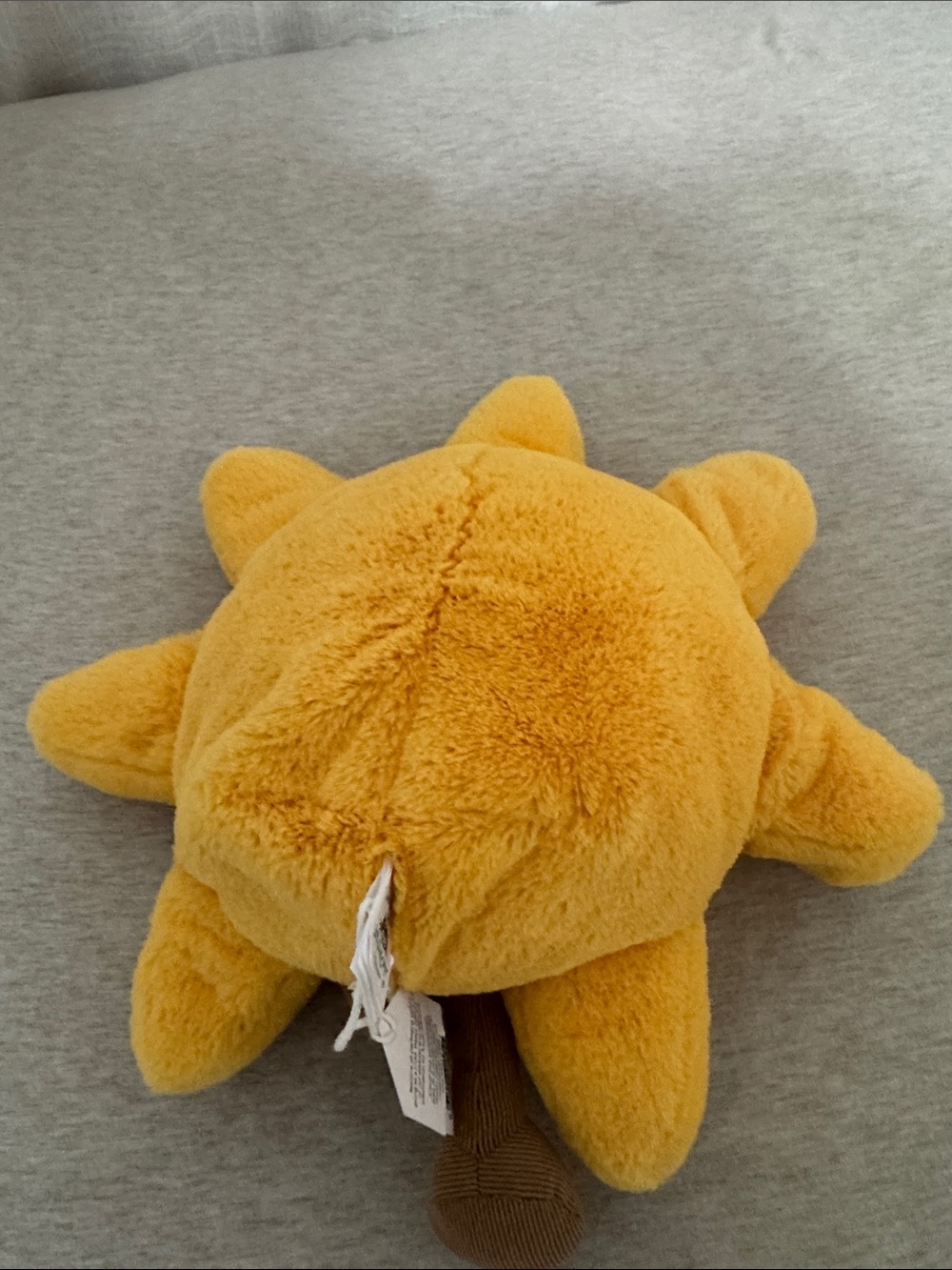 Jellycat Sunny Star Plush - Bright Yellow with Brown Legs - Picture 2 of 2